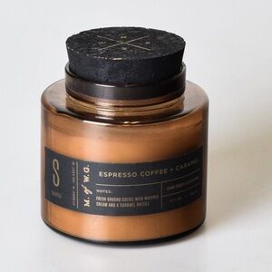 Makers of Wax Goods Espresso Coffee & Caramel Candle